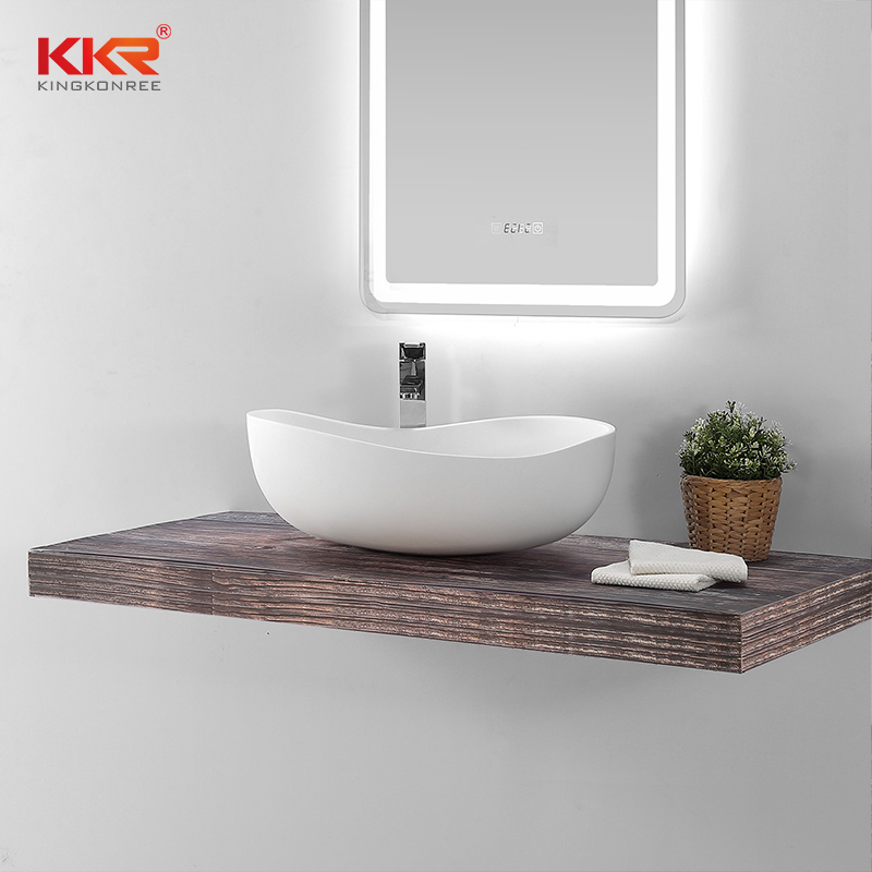 Special Design white Solid Surface Wash Basin