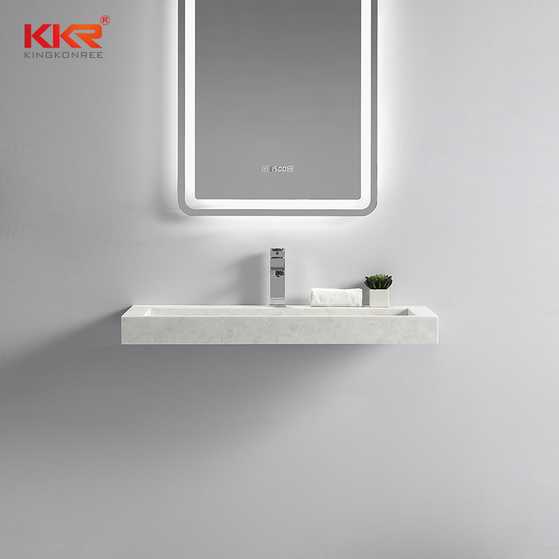 Luxury Design High-end Solid Surface Wall Hung Basin