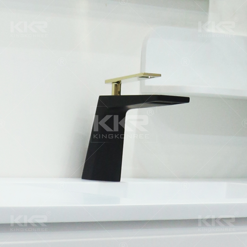 Faucet Tap For Wash Basin KKR-N51B1-C White / Black