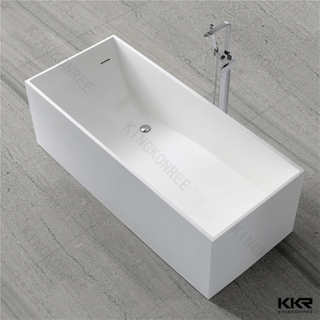 Solid surface rectangle bathtub KKR-B029