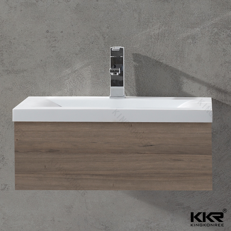 Acrylic Resin Stone Cabinet Basins KKR-1250
