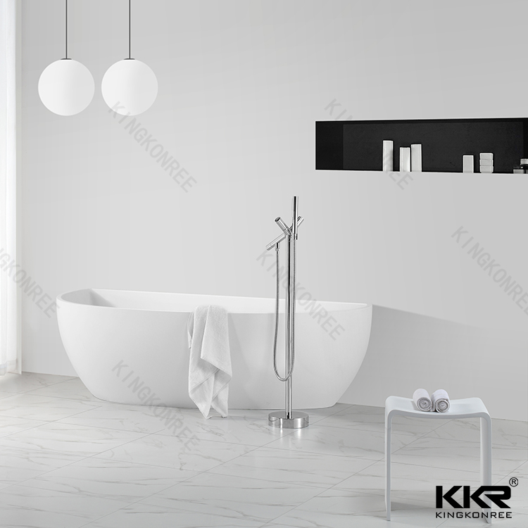 White freestanding bathtub KKR-B004