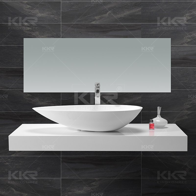 Artificial Stone White Sink KKR-1502