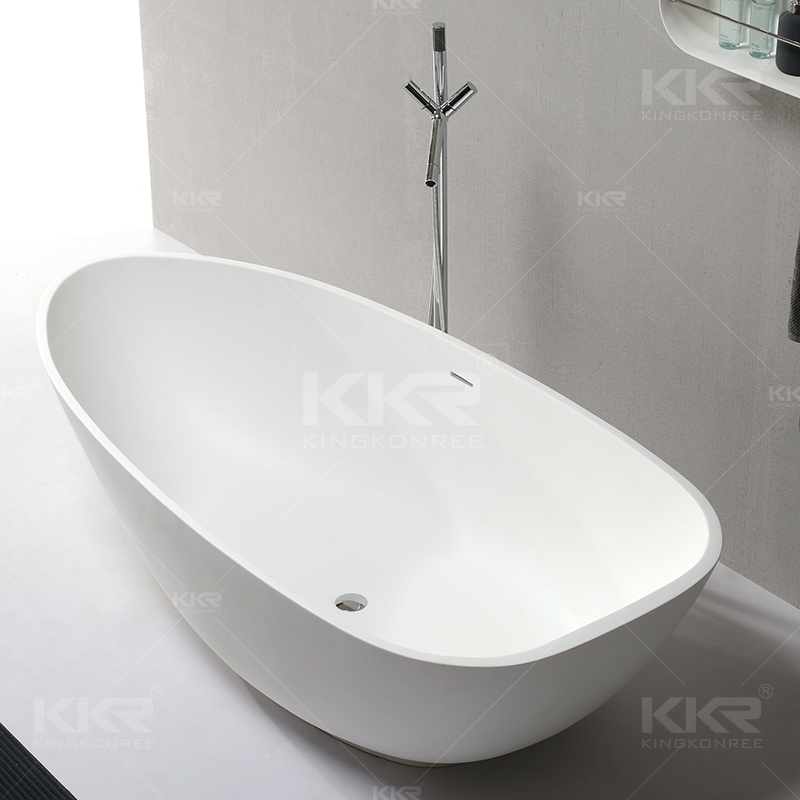 White Solid Surface Baths KKR-B084