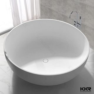 Solid surface bathroom bathtub KKR-B002-C