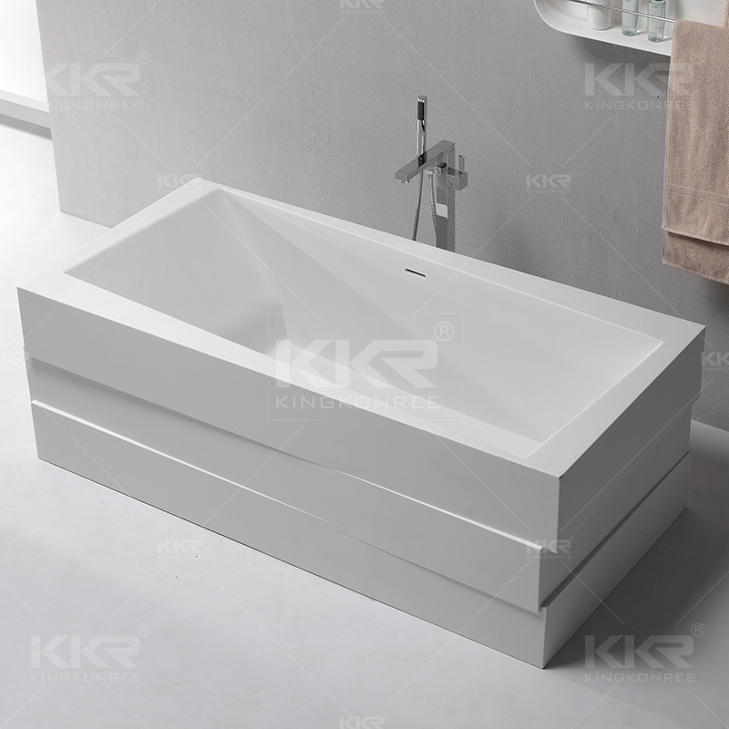 Rectangle stone bathtub KKR-B085