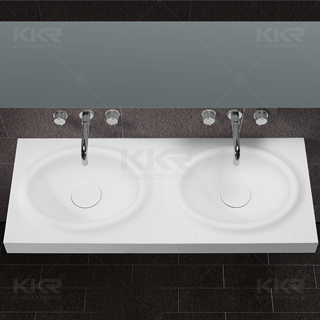 Modern Vanity Counter with Two Bowls KKR-1539