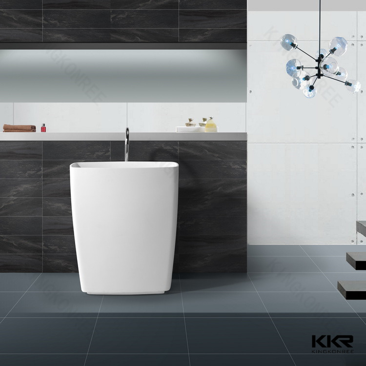 Artificial Stone Freestanding Wash Basin KKR-1586