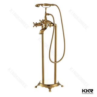 Gold Pedestal Faucet KKR-F117F2/G