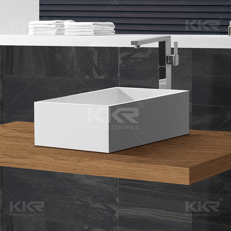 Solid Surface Stone Wash Hand Basin KKR-1590-1