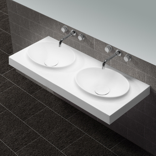 Modern Vanity Counter with Two Bowls KKR-1539