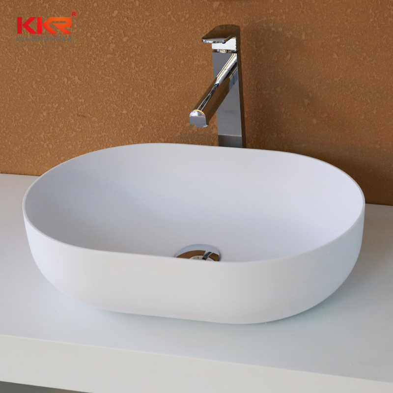 Acrylic Solid Surface Countertop Wash Basin KKR-1151