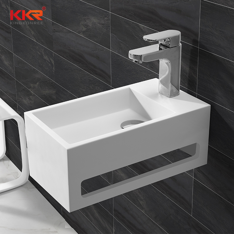 Solid Surface Wall Mounted Basins KKR-1105-A