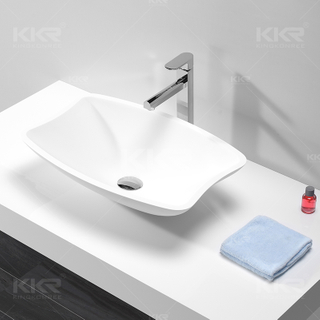 Stone Countertop Bathroom Basins KKR-1511