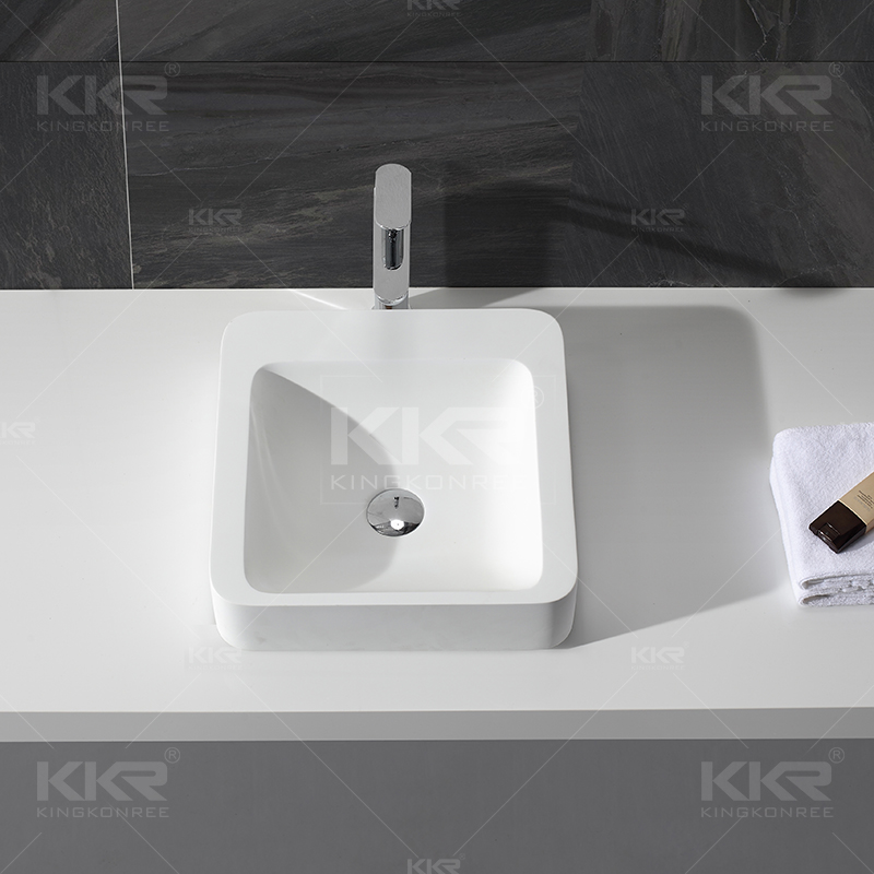 Small Square Bathroom Basins KKR-1323