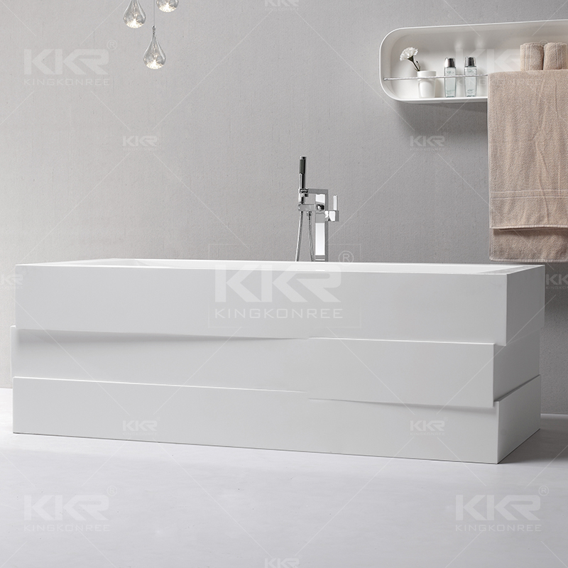 Rectangle stone bathtub KKR-B085