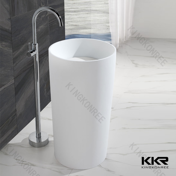 Round Solid Surface Washbasins KKR-1381