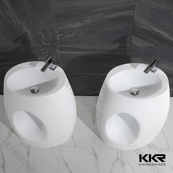Unique Design Resin Bathroom Basin KKR-1388