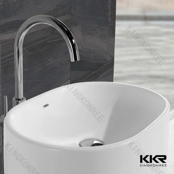Stone Resin Bathroom Wash Basins KKR-1385