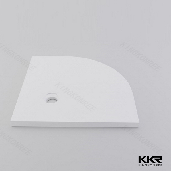 Triangle Solid Surface Shower Bases KKR-T008