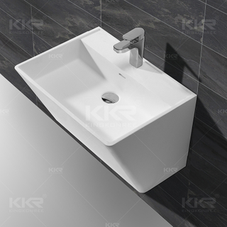 Solid Surface Wall Hung Basin KKR-1593