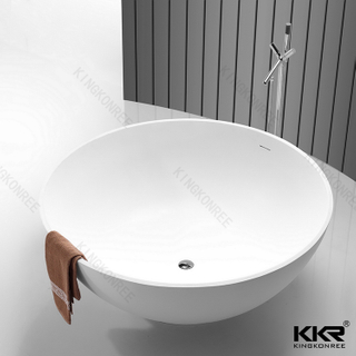 Round stone bathtub KKR-B056