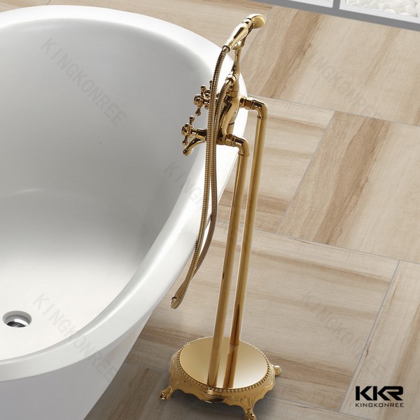 Gold Pedestal Faucet KKR-F117F2/G